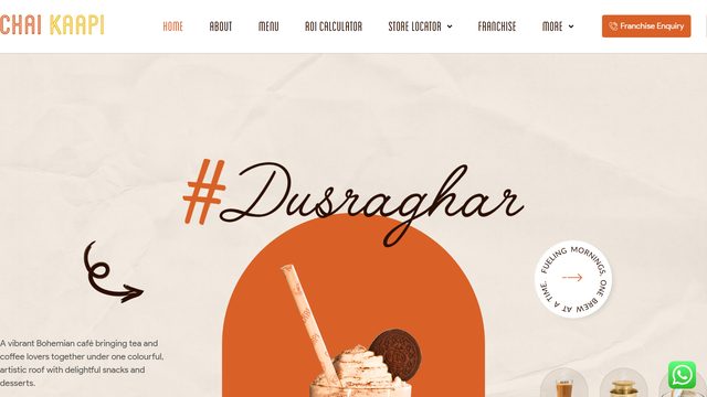 Chai Kaapi homepage